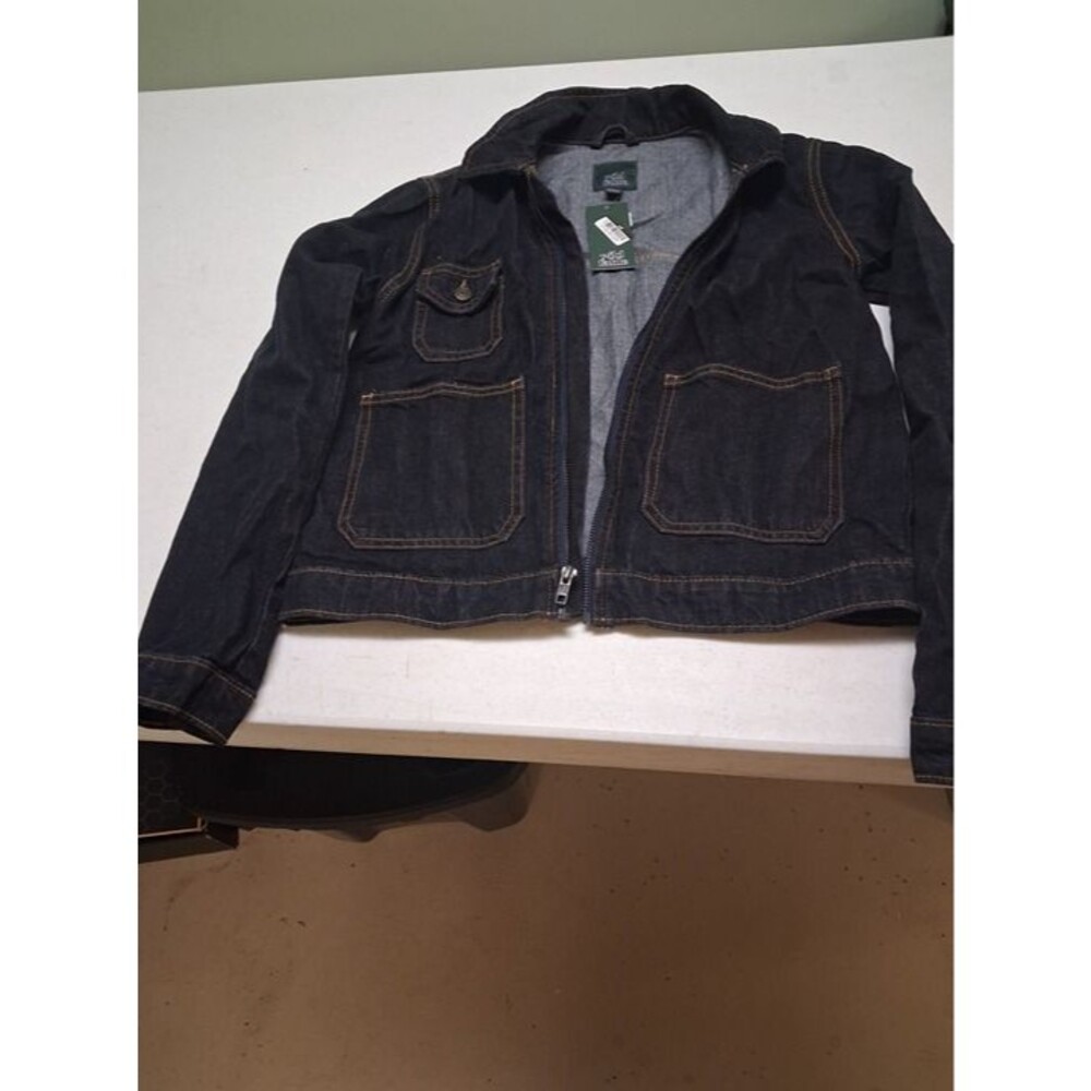 Wild Fable Women's Dark Wash Denim Jean Jacket
